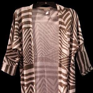 Chico's Open Cardigan Sweater